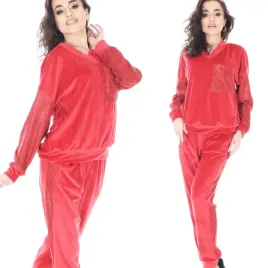 orirose-komfortowy-komplet-dresowy-damski-welurowy-spodnie-bluza-m-38-40