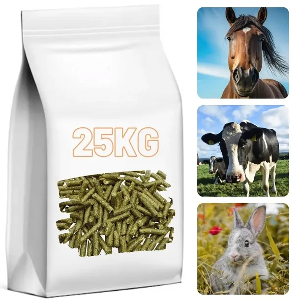 Trawokulki susz z traw 25KG trawa granulowana dla koni