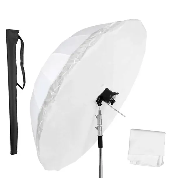 PRO PARASOL STUDYJNY ROZPRASZAJĄCY 180CM 185CM Z DYFUZOREM WŁÓKNO SZKLANE