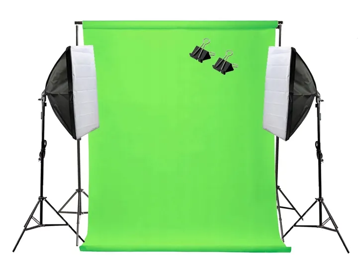 ZESTAW FILMOWY - OŚWIETLENIOWY GREEN SCREEN | YOUTUBE | TIKTOK | TWITCH |