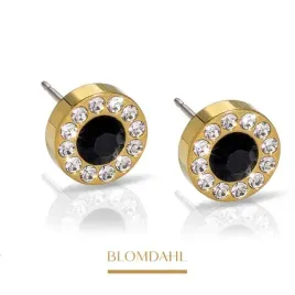 blomdahl-kolczyki-hipoalergiczne-brilliiance-halo-crystal-black-8-mm