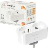 2x-inteligentne-gniazdko-elektryczne-watomierz-programator-wifi-tuya-smart-marka-ledlumen