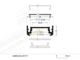 profil-aluminiowy-anodowany-surface14-do-tasm-led-stan-nowy