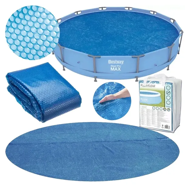 pokrywa-solarna-na-basen-do-basenu-305cm-folia-babelkowa-bestway-58241-stan-nowy-waga-z-opakowaniem-1-4-kg