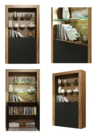 duza-witryna-loft-retro-dab-czarny-mat-170cm-slupek-do-salonu-pokoju-e114