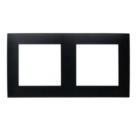 szafir-ramka-podwojna-uniwersalna-2-krotna-czarny-metalik-r-2z-33-ospel