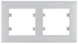 lumina-intense-ramka-podwojna-2-krotna-srebrny