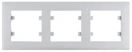 lumina-intense-ramka-potrojna-3-krotna-srebrny