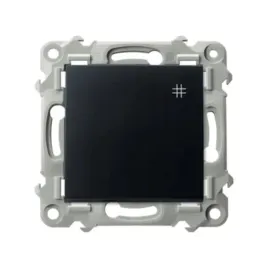 szafir-lacznik-wlacznik-przycisk-krzyzowy-pojedynczy-czarny-metalik-ospel