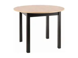 stol-okragly-rozkladany-dante-dab-artisan-czarny