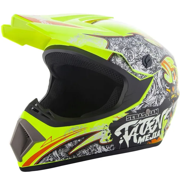 KASK CROSS QUAD ROWER BMX LEKKI NA ENDURO ATV HULAJNOGA ELEKTRYCZNA M