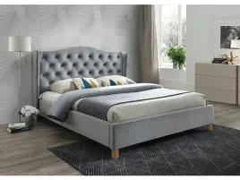lozko-160x200-zaglowek-stelaz-tapicerowane-pikowane-aspen-velvet-szare