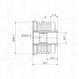 kolo-pasowe-alternatora-valeo-588029-typ-samochodu-autobusy-samochody-dostawcze-samochody-osobowe