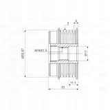 kolo-pasowe-alternatora-valeo-588008-typ-samochodu-samochody-dostawcze-samochody-osobowe