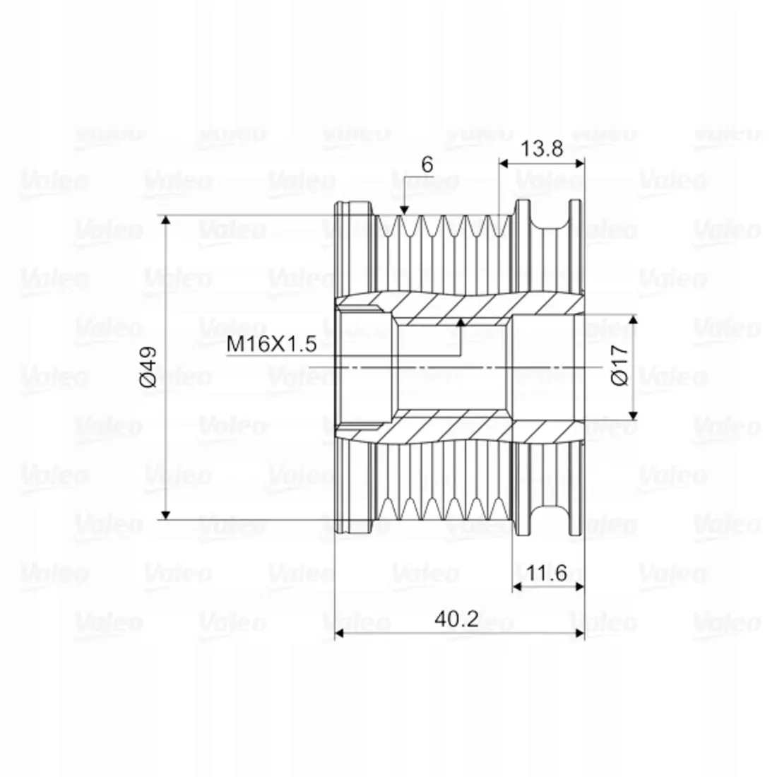 kolo-pasowe-alternatora-valeo-588095