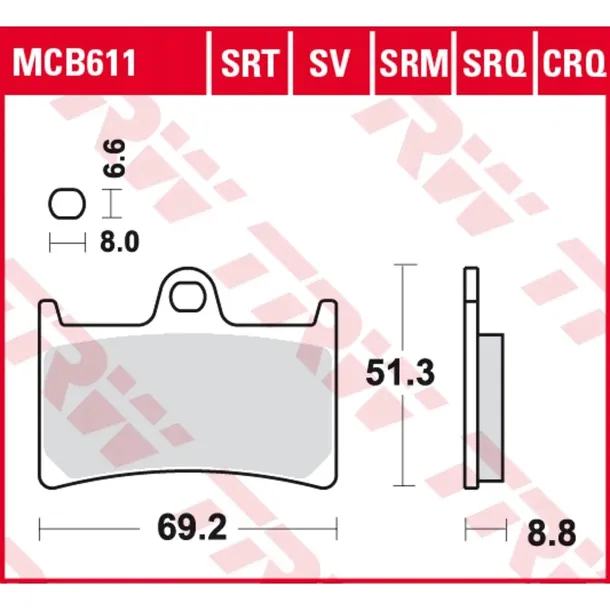 klocki-hamulcowe-przod-trw-mcb611-stan-nowy