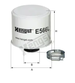 wklad-filtra-powietrza-hengst-e566l