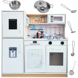 duza-drewniana-kuchnia-dla-dzieci-swiatlo-lodowka-telefon-akcesoria-zestaw