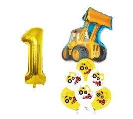 zestaw-balonow-na-pierwsze-1-urodziny-roczek-koparka-maszyny-budowlane-8szt