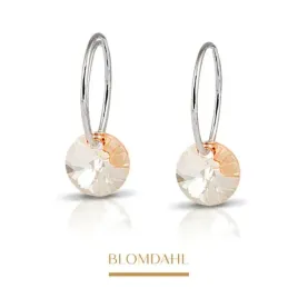 blomdahl-kolczyki-hipoalergiczne-round-golden-shadow-8-mm