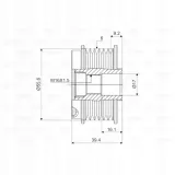 kolo-pasowe-alternatora-valeo-588013-typ-samochodu-samochody-dostawcze-samochody-osobowe