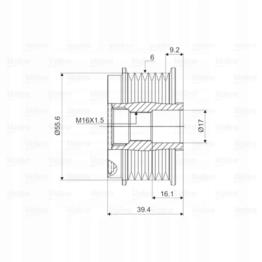 kolo-pasowe-alternatora-valeo-588013