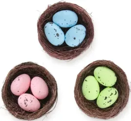 gniazdka-z-kolorowymi-jajkami-mix-kolor-6cm-gniazdo-3-sztuki-wielkanoc-deko