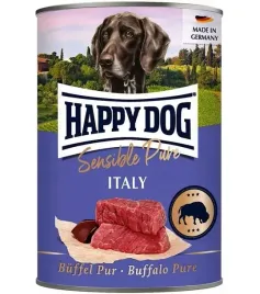 happy-dog-sensible-pure-italy-karma-mokra-dla-psa-100percent-bawola-400g