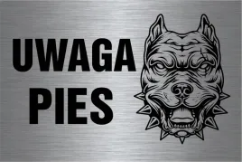 tabliczka-uwaga-pies-20x30-aluminium-srebrna