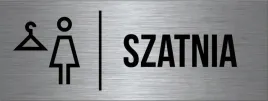 tabliczka-szatnia-damska-aluminium-piktogram
