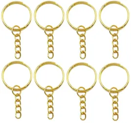 zlota-baza-do-breloka-breloczka-z-lancuszkiem-kolko-do-kluczy-25mm-10-sztuk