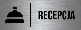 tabliczka-recepcja-aluminium-piktogram-srebrna