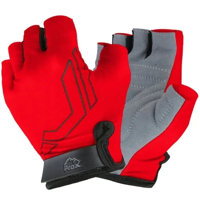 rekawiczki-rowerowe-krotkie-prox-basic-czerwone-l