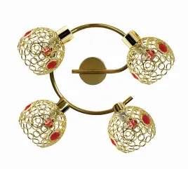 lampa-sufitowa-zlota-druciane-klosze-z-czerwonymi-krysztalkami-candellux
