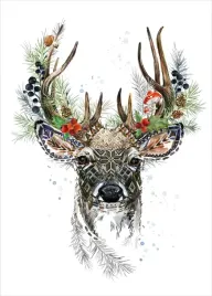 jelen-las-plakat-plakaty-b2-70x50cm-papier200