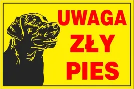 tabliczka-zly-pies-20x30-pcv-5mm-or-24h
