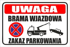tabliczka-brama-wjazdowa-zakaz-parkowania-znak-tablica-20x30cm