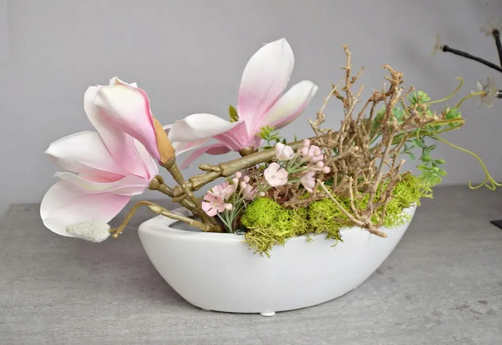 dekoracja-kwiat-magnolia