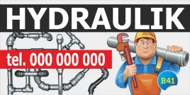 baner-reklama-hydraulik-uslugi-25x125m-szyld