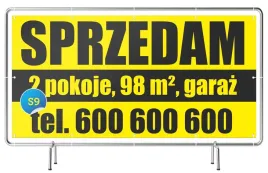baner-reklamowy-300x150cm-sprzedam-dom-dzialke