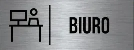 tabliczka-biuro-aluminium-piktogram-srebrna