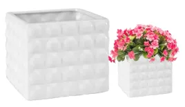 doniczka-ceramiczna-biala-z-modnym-wzorem-kwadratowa-14-cm-dekoracyjna