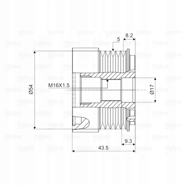kolo-pasowe-alternatora-valeo-588007-typ-samochodu-samochody-dostawcze-samochody-osobowe