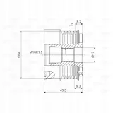 kolo-pasowe-alternatora-valeo-588007-typ-samochodu-samochody-dostawcze-samochody-osobowe