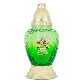 znicz-swiateczny-dzwoneczek-25-cm-zielony-dp752-znicz-szklany-z-wkladem