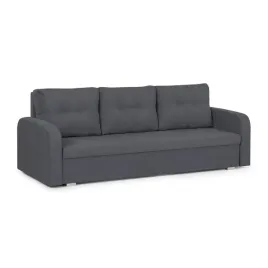 Zdjęcie produktu Sofa kanapa 3 os z funkcją spania BERLIN c.szary