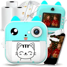 aparat-natychmiastowy-cyfrowy-dla-dzieci-drukus-mini-drukarka-3-rolki