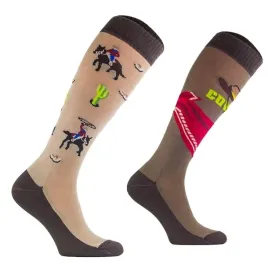 skarpetki-jezdzieckie-mondo-calza-cowboy-motyw-kowboja