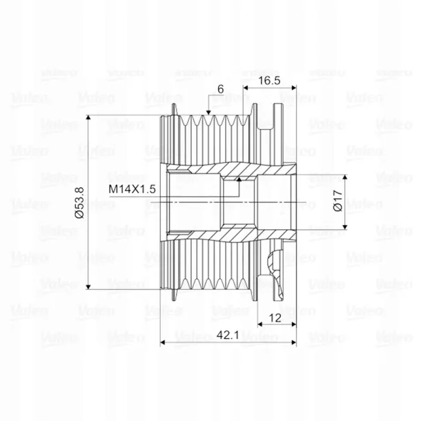 kolo-pasowe-alternatora-valeo-588011-typ-samochodu-samochody-dostawcze-samochody-osobowe
