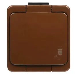gniazdo-pojedyncze-zewnetrzne-brazowe-hermetyczne-nt-16s-smart-abex
